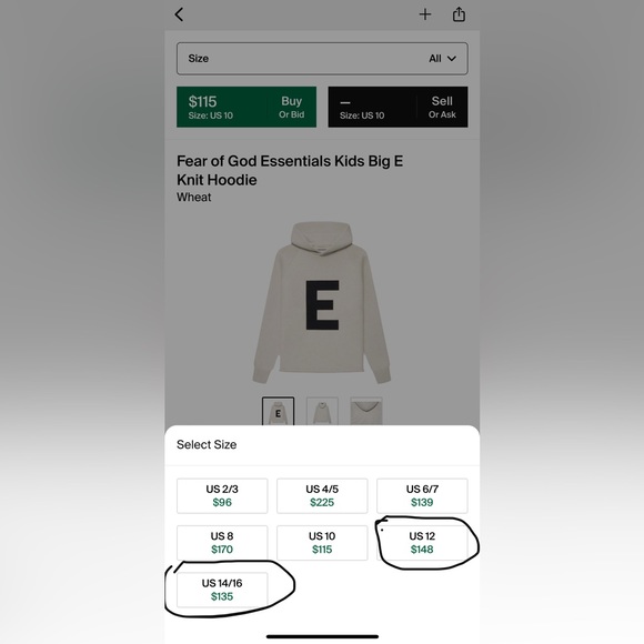 Fear of God Knit Hoodie - Picture 4 of 4